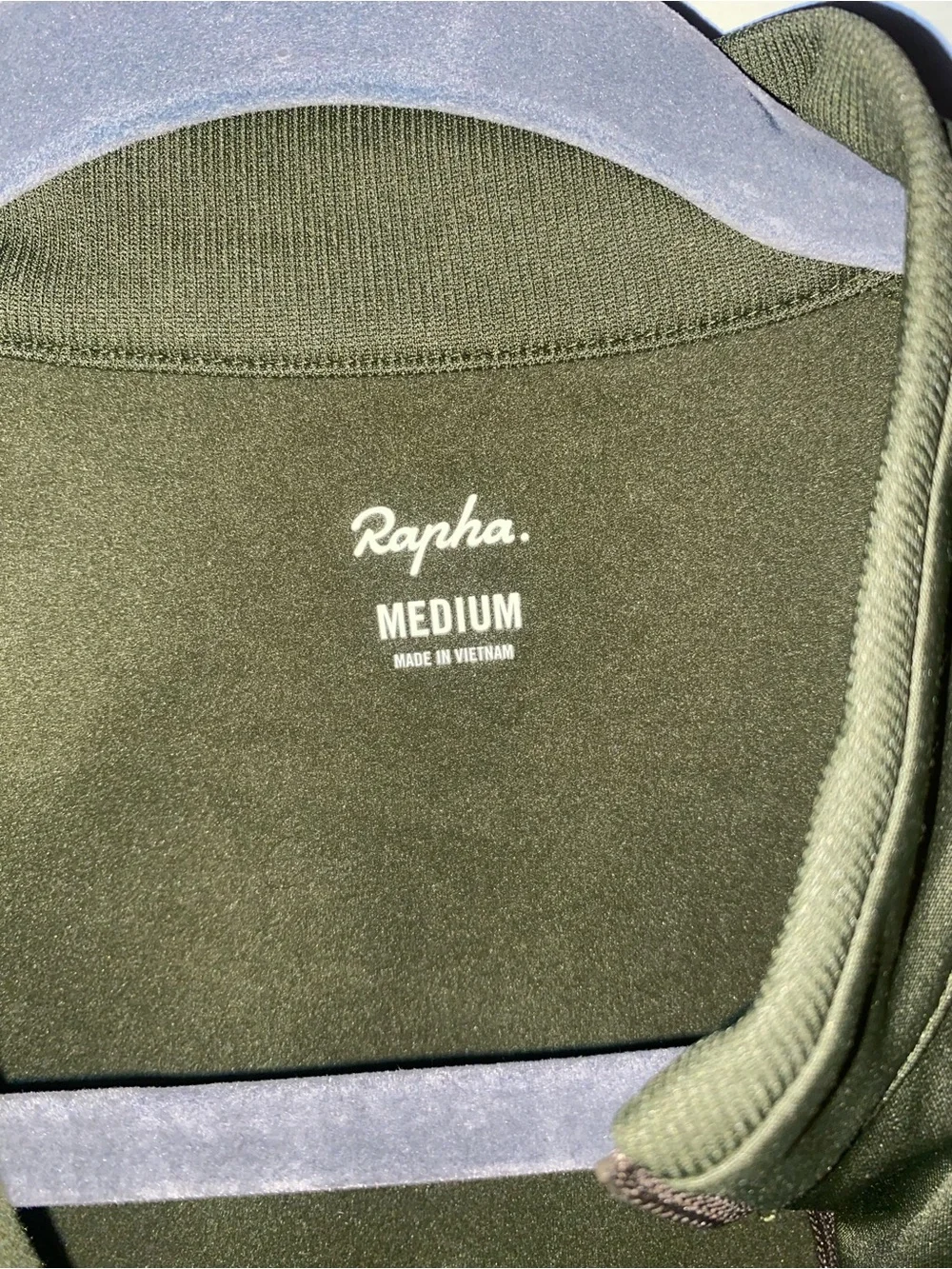 Rapha Long Sleeve Core Cycling Jersey - Olive Green - Medium